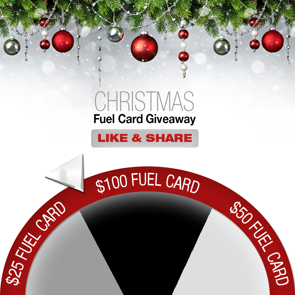 WIN $100, $50 or $25 FUEL CARD 